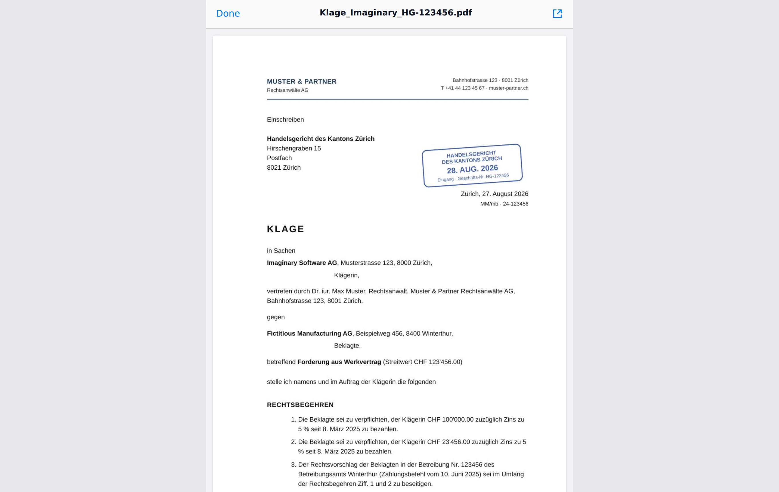 Case-file analysis